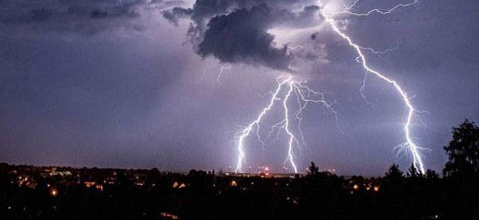 Delhi witnesses heavy rain, thunderstorm  on Monday.