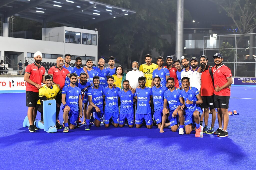 Indian side led by veteran Sardar Singh surprised the opposition by their splendid performance. 
