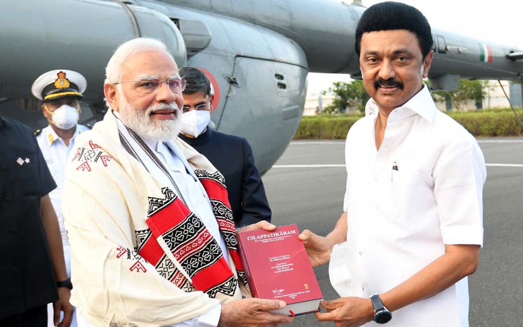 Prime Minister in Tamil Nadu, Tamil Nadu news, Tamil Nadu chief minister MK Stalin, Modi inaugurates infrastructure projects, foundation laying, Modi news, India news,