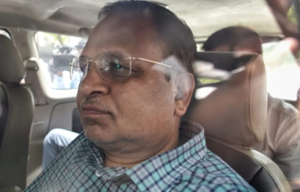 Satyendar Jain was arrested in a money laundering case connected with Disproportionate Asset (DA) case registered by CBI. 