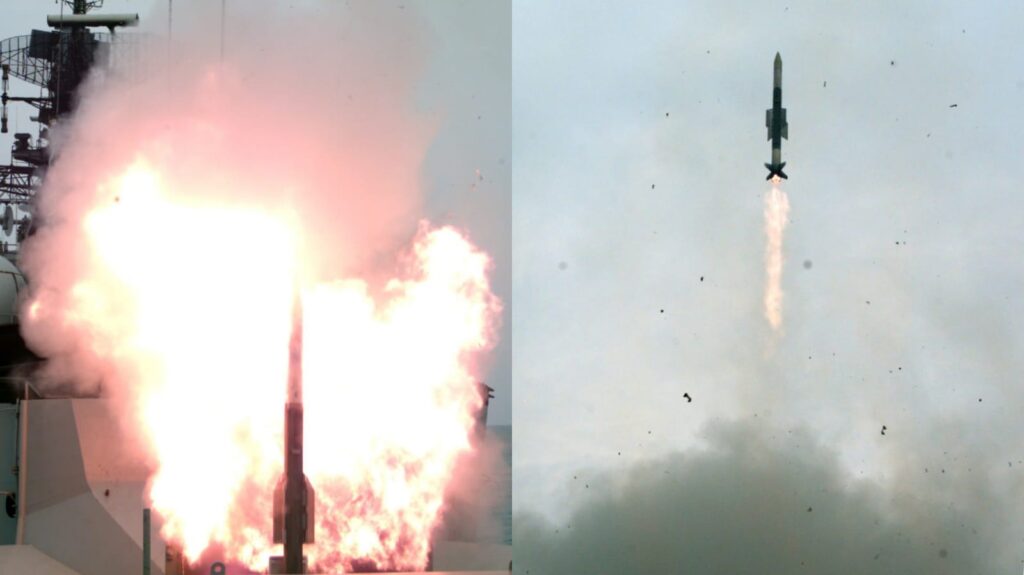DRDO, Indian Navy test fires the Vertical Launch Short Range Surface to Air Missile 