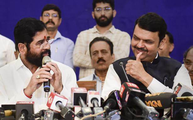 Rebel Shiv Sena MLA Eknath Shinde and BJP leader Devendra Fadnavis elected as CM & Deputy CM of Maharashtra by removing Uddhav Thackeray-led MVA government