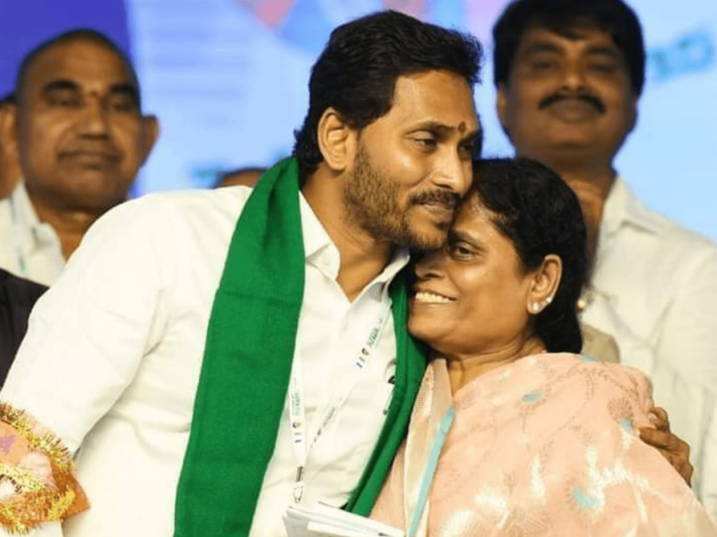 Andhra CM Jagan Mohan Reddy’s mother quits YSR Congress; Sides with daughter Sharmila 