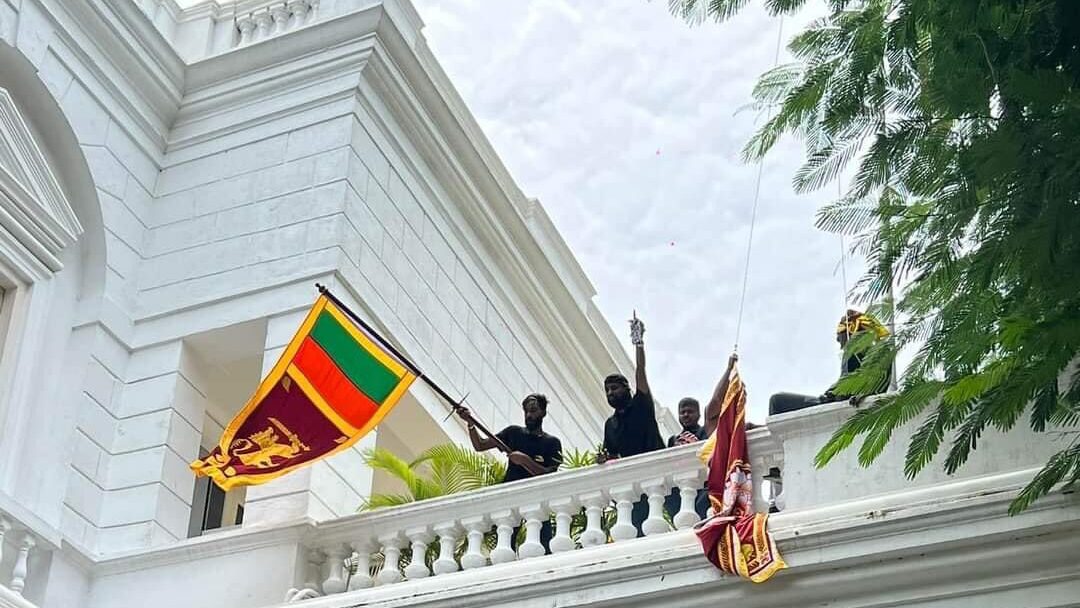 Sri Lankan President Gotabaya Rajapaksa flees, protestors take over his home