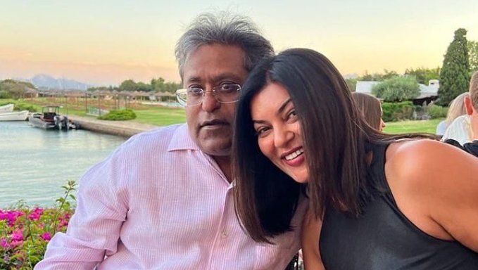 Lalit Modi and Sushmita Sen are dating each other .