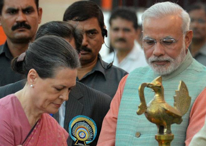 BJP alleges Congress president Sonia Gandhi's involvement in defaming Narendra Modi after Gujarat riots.