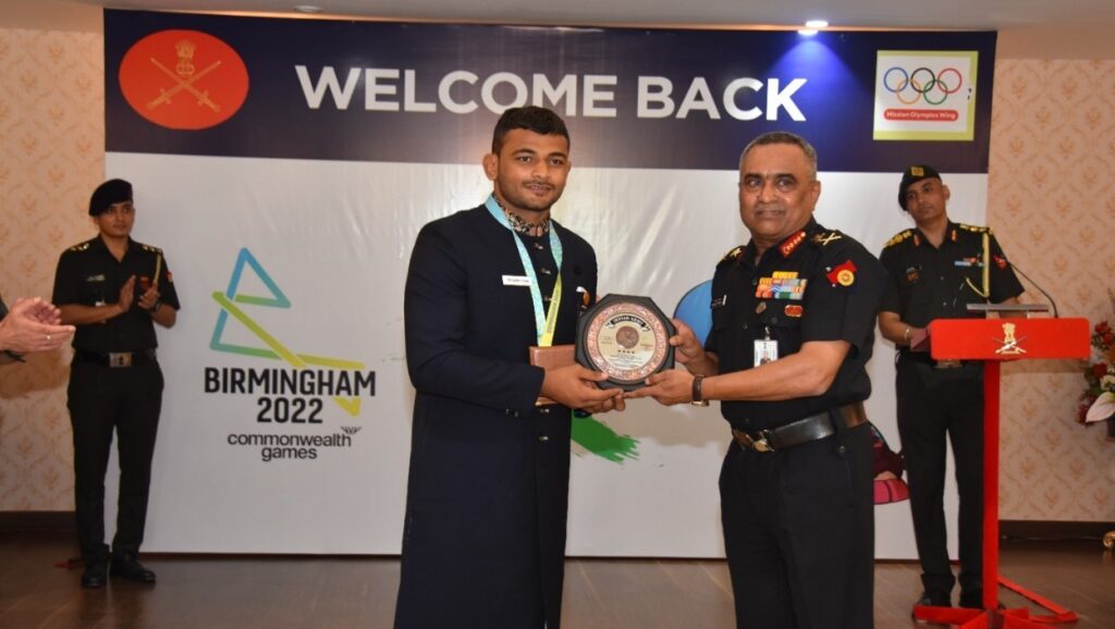Gen Manoj Pande, Chief of the Army Staff (COAS) of the Army HQ congratulated the sportspersons  at Delhi Cantt on Wednesday.