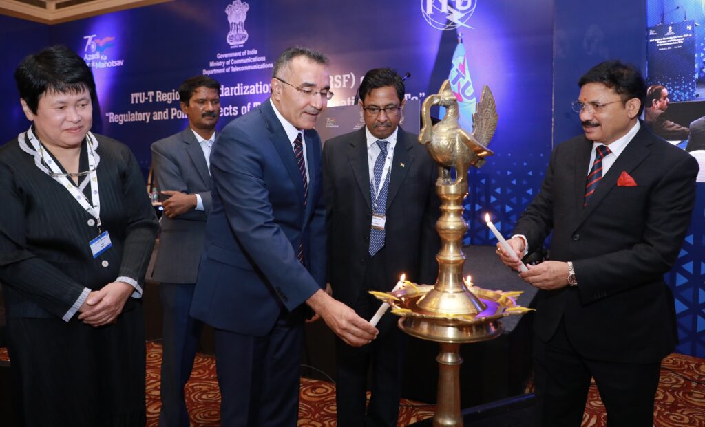 
Inaugurated the International Telecommunication Union's Regional Standardization Forum for Asia Oceanic region at New Delhi on Monday