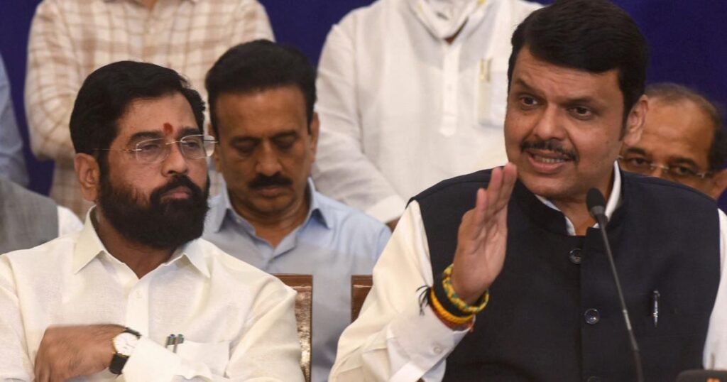 Maharashtra: Eknath Shinde announces cabinet portfolios.