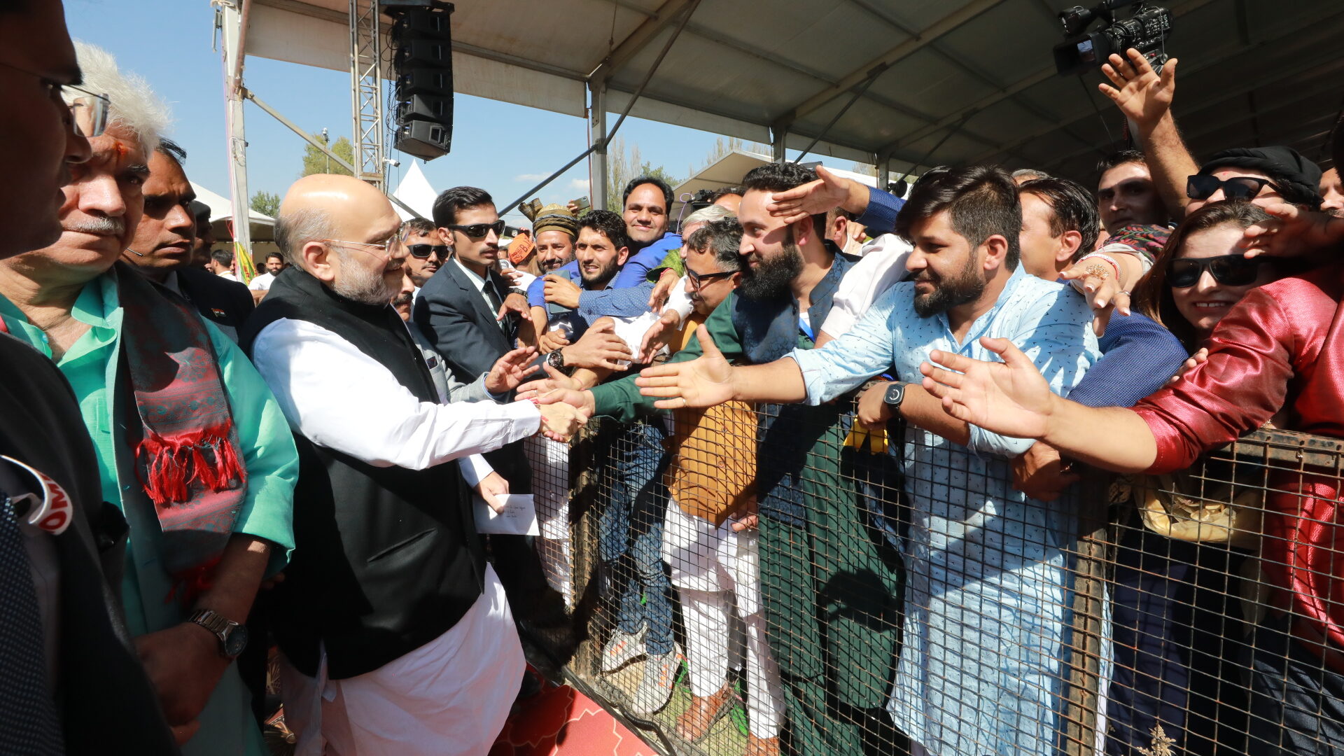 Amit Shah vows to wipe out terrorism from J&K, rules out talks with Pakistan 