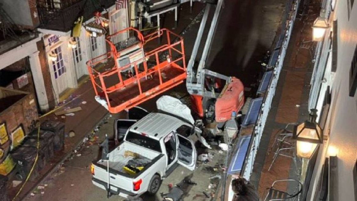 new orleans attack, pickup truck ploughs into crowd, new year attack, what happened in new orleans, new orleans, where is new orleans,