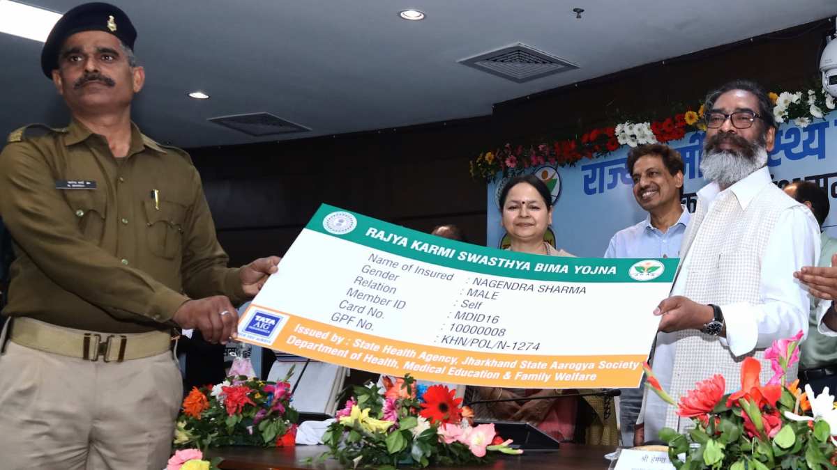 hemant soren, jharkhand, health insurance,