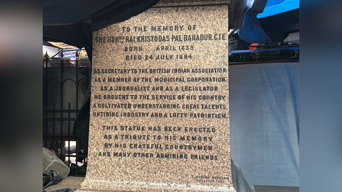 Kristo Das Pal, Kristo Das Pal statue, forgotten Indian reformers, The Hindu Patriot editor,