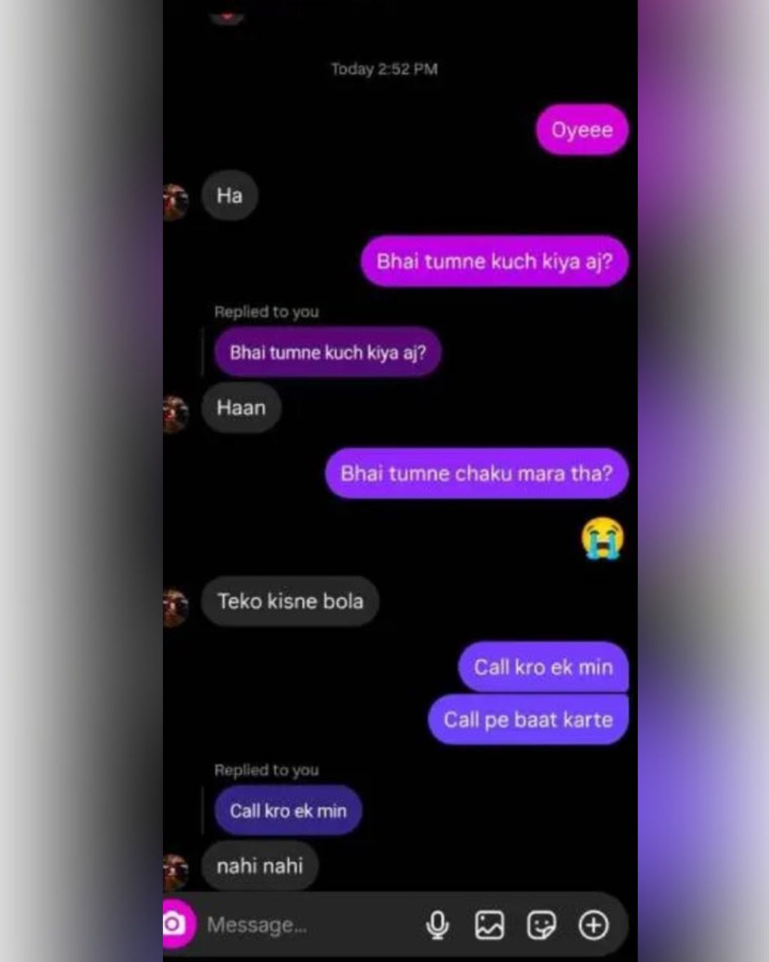 Gujarat student stabbing, Ahmedabad school murder, juvenile confession chat, Instagram murder admission, Nayan Santani death