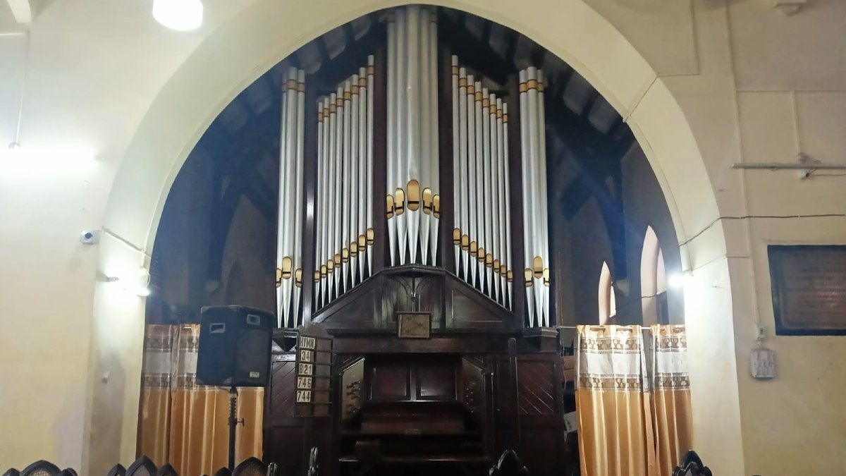 pipe organs of kolkata, kolkata, wesleyan osmond memorial church,