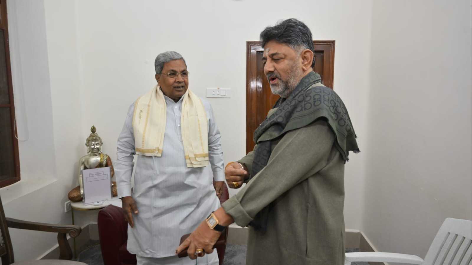 Karnataka leadership dispute, Siddaramaiah vs Shivakumar, Congress high command, Power-sharing arrangement